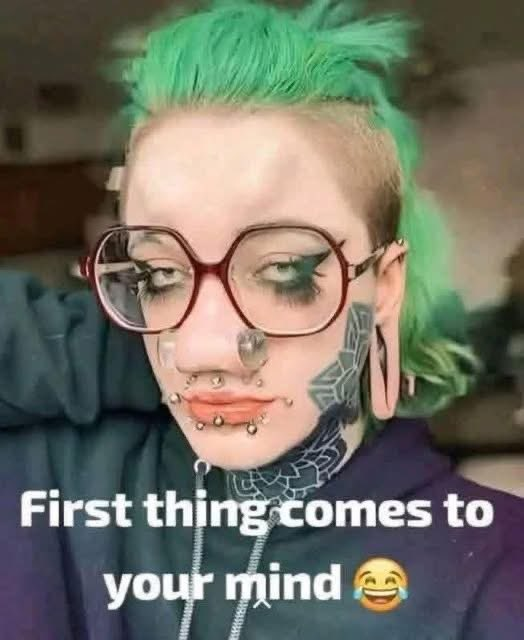 AntiWokeMemes's tweet photo. First thing that you think of ?? https://t.co/MTfQOaa2gr