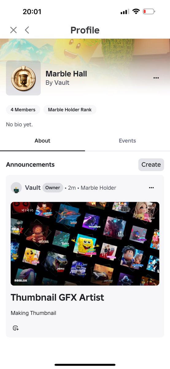 CreateVault tweet picture