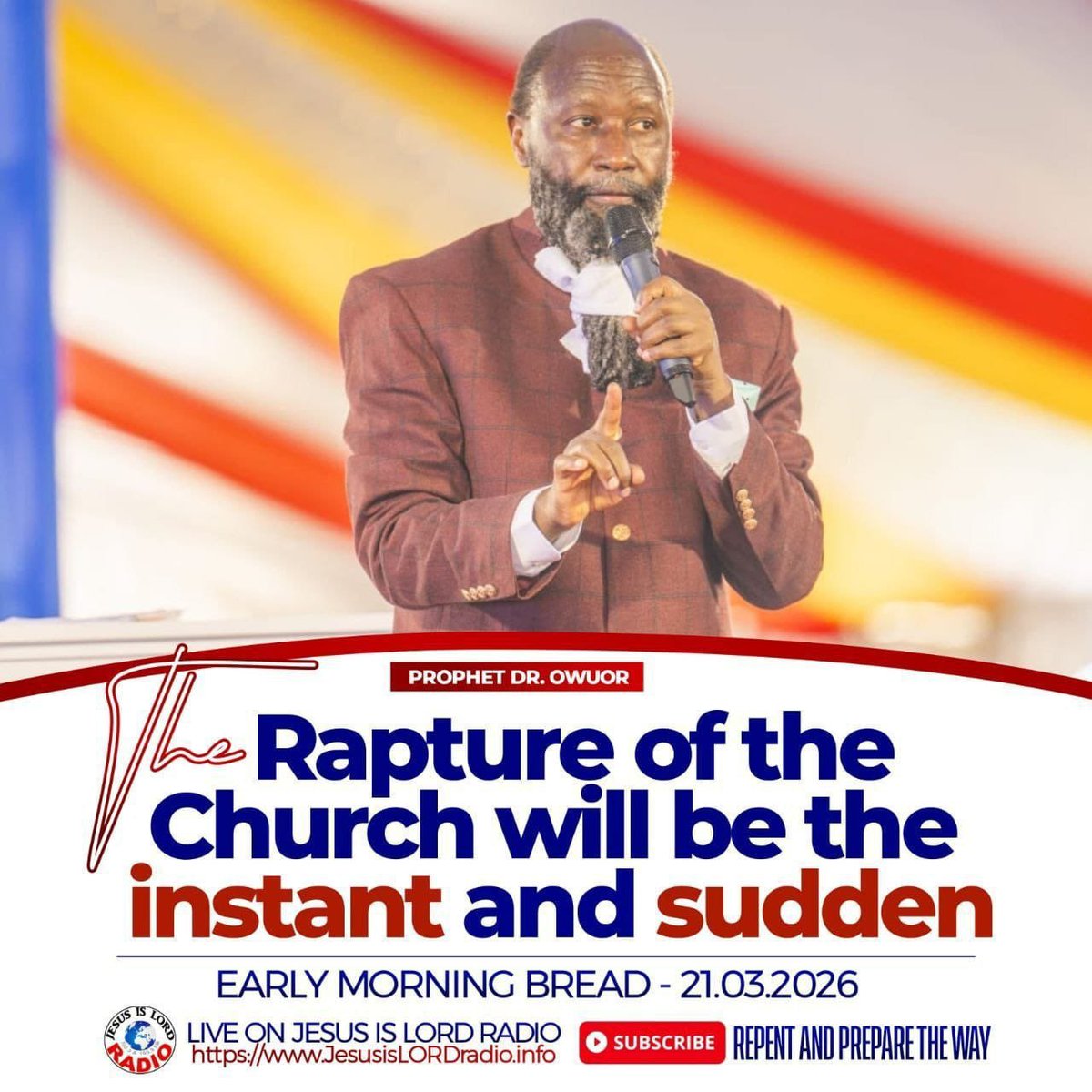 ErnestMatara's tweet photo. When the church is ready, you can actually look at the garment she is wearing. 
#PrepareForTheMessiah https://t.co/7oePxcqr52