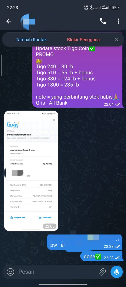 paladin146747's tweet photo. yok yang mau order lagi promo nih💯,koin livu tigo chamet dll ada di store paladin ya lgsg dm tele link di bio✅‼️ krna bot nya lagi eror jadi sabar ya🙏🏽🔥
#tigo #livu #chamet #vcs #app #dating #tumile #mixu #ome #apk https://t.co/F2Gq8mJ9D2