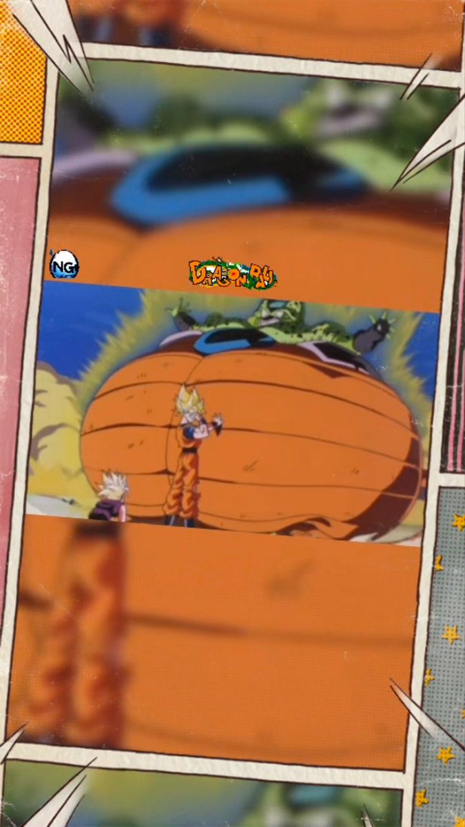 newgameplus000's tweet photo. Dragon Ball : Goku dit adieux à Gohan❗️Kakarot dit au revoir à son fils puis décide de se teleporter avec Cell sur la planète de Kaio afin de sauver la terre. Au revoir grand hero. #dragonball #goku #gohan #cell #anime https://t.co/kHtEuJWwmf