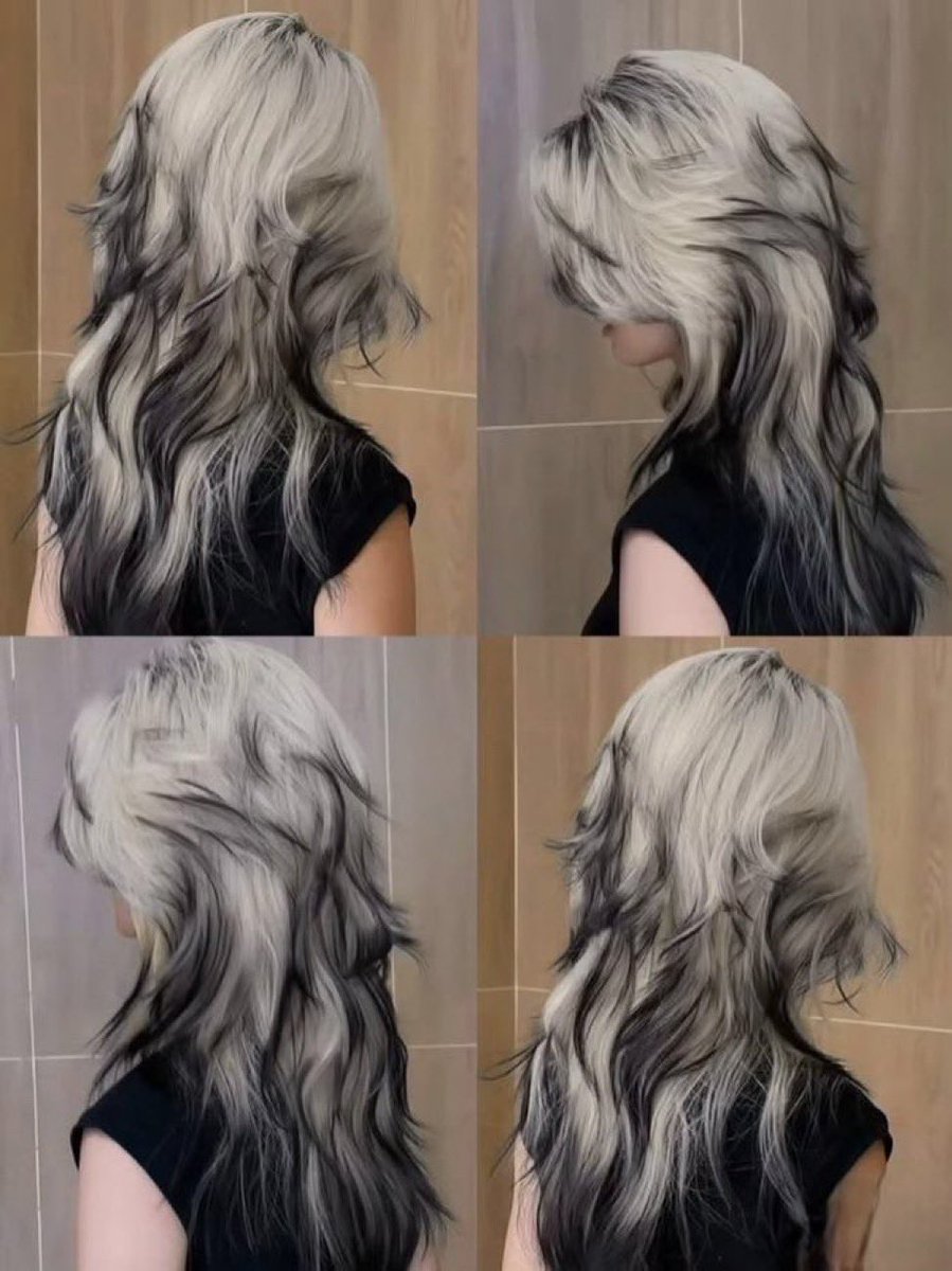 fairyprxncess's tweet photo. ghost hair https://t.co/imLnHm4Twv