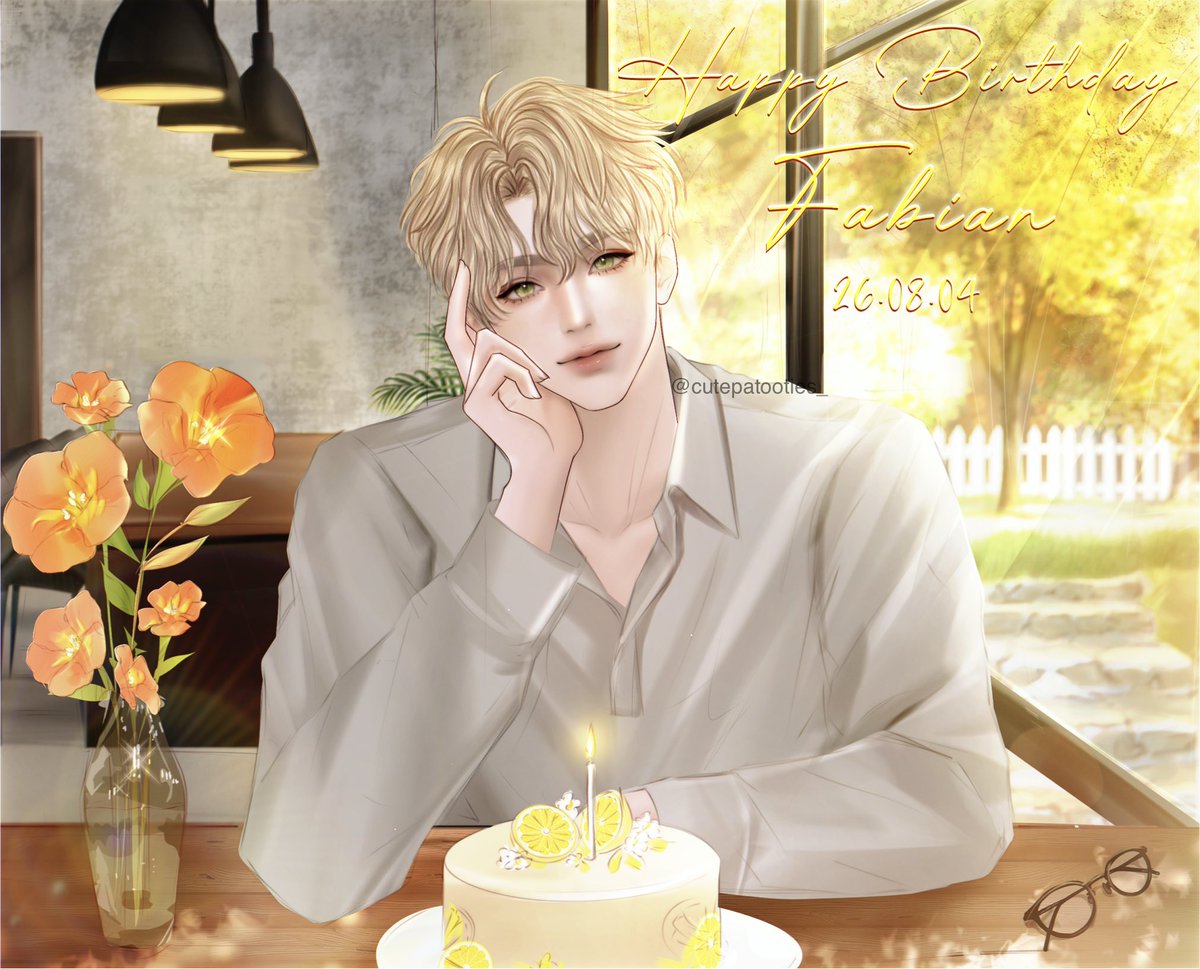 cutepatooties_'s tweet photo. ⊹₊˚‧︵‿₊୨Happy Birthday Fabian👓୧₊‿︵‧˚₊⊹

              ｡ ₊°༺ @9roooom_B ༻°₊ ｡

#피보다진한가이드 
#bloodbound https://t.co/agvacTY7mZ
