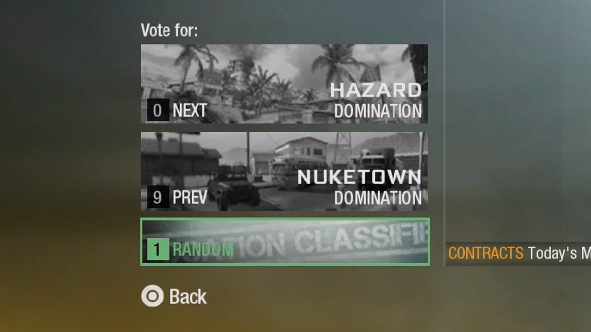 MikeRxqe's tweet photo. so called "free thinkers" when Nuketown comes up in the map vote https://t.co/67PxZjTrUa