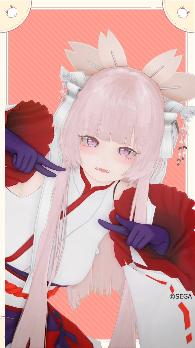 sumisumisaki's tweet photo. いたずらしちゃうぞぉ(｡•̀ω-)✧
#メンテの日なのでssを貼る #PSO2NGS_SS https://t.co/woxTUTnOXj