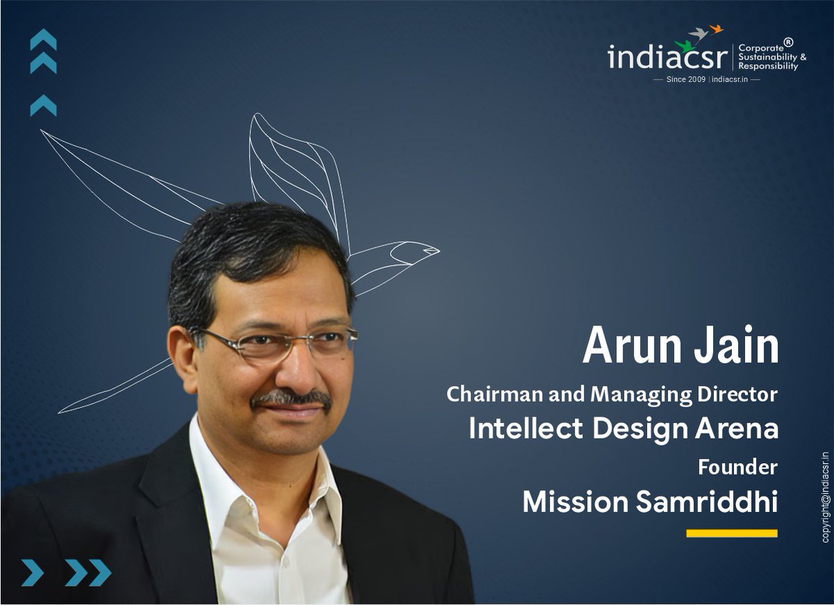 INDIACSR's tweet photo. 🌾💡 Can villages become India's next innovation hubs?

In an exclusive India CSR #interview, Arun Jain shares how Design Thinking and Civilisation Economics can transform rural India from a subsidy-driven model to entrepreneurship-led growth.

🔗 https://t.co/wT7CEPVb3d https://t.co/RH1E6tJIbg