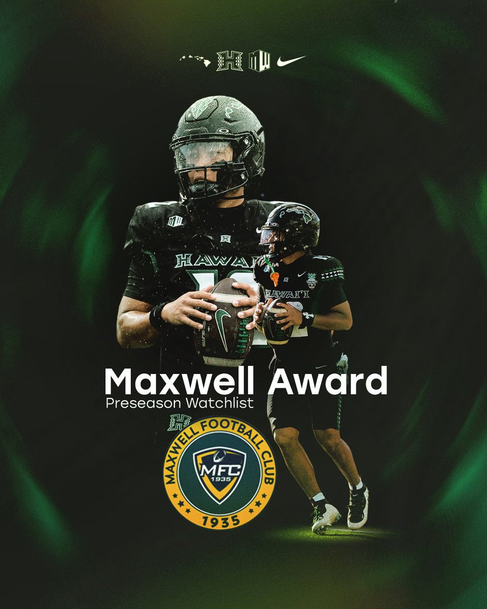 HawaiiFootball's tweet photo. 1️⃣2️⃣ takes his spot among the nation’s best 👏

#BRADDAHHOOD x #GoBows https://t.co/1BFaxGuao6