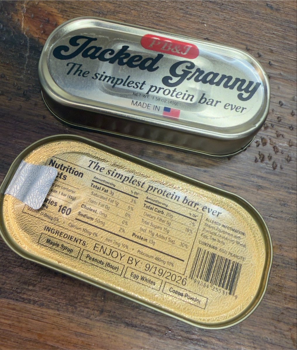 BevNETCraven's tweet photo. Are you bullish on tinned protein bars? https://t.co/jj7K9qfrOm