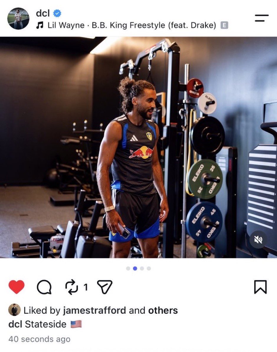alawjosh_'s tweet photo. James Trafford has liked DCL’s instagram post within 40 seconds. 🚨🚨
👀👀👀👀
#LUFC https://t.co/QviIz0o0Th