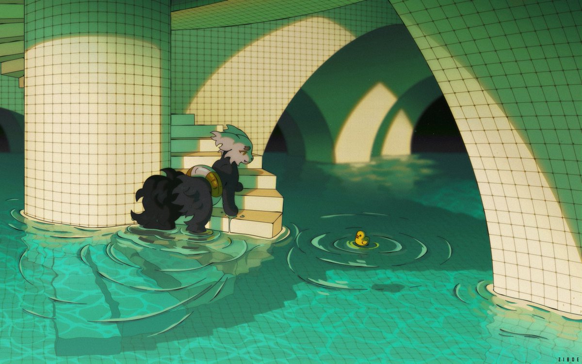 Zi_boe's tweet photo. Attack on https://t.co/Sa7zjYt1NO
Big fan of the poolrooms and backrooms 👌 been longing to draw something related to them.
#artfight #poolrooms #backrooms https://t.co/Ji76mdzRaM