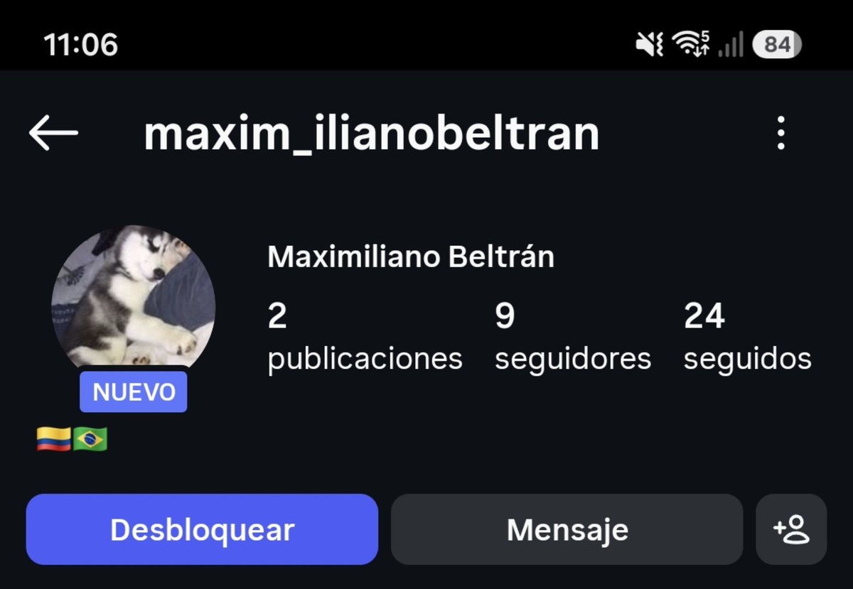 the_sadersax's tweet photo. Una cuenta supuesta de un joven de 17 años de Brasil está sacando informacion y cosas íntimas a mi sobrina menor de edad tanto asi que lo confronté y me bloqueo mi cuenta principal ya lo reporte y tiene más cuentas #niunamas #noticias #particulares #seguridad https://t.co/a8uwmfNeg9