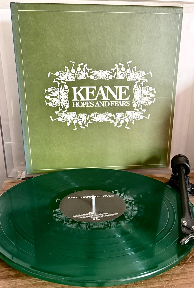 bouch_vinyl's tweet photo. Now playing, Keane - Hopes and Fears https://t.co/8ekGzXRJGL