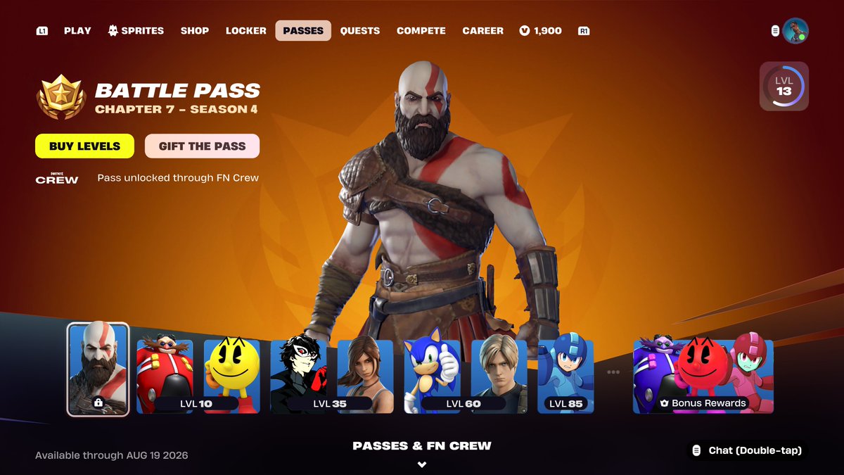 FortniteFNLK's tweet photo. Fortnite Chapter 7 Season 4 Battle Pass Concept

https://t.co/ldInI6uitc https://t.co/EwH10bwGVb