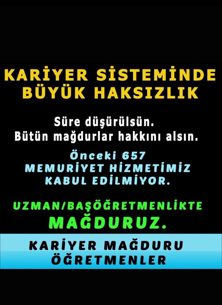 poyyilkar's tweet photo. @edipuzen @Yusuf__Tekin
@RTErdogan
@Akparti
@MHP_Bilgi
Öğretmenlik meslek kanununda onbinlerce öğretmen mağdur yıllardır aynı işi yaptığı halde devlete 20 yıl hizmet etmemize rağmen niye daha düşük gelir alıyoruz https://t.co/j4IzMIBoCy