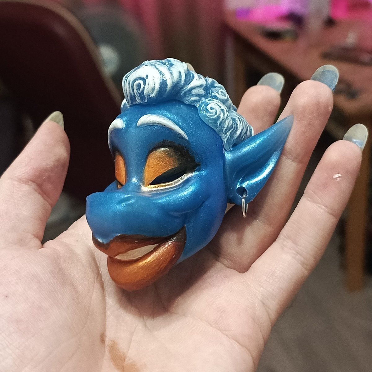 pickleking13's tweet photo. I spend... So much time trying to figure out her makeup! 
But she did it, she made it to cunt town 💅✨✨ https://t.co/zbJrCzjtVY