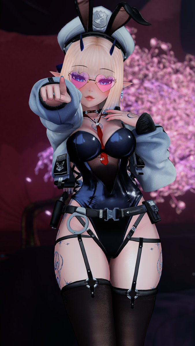 ShootingStar_VR's tweet photo. On your knees!
Hands where I can see them! 🐰 https://t.co/4NuGeSdO6N