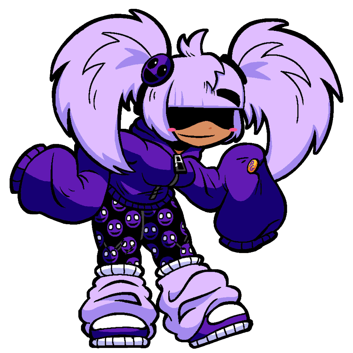 HeyGabbereva's tweet photo. My Frickbears sona
Say hi to Eva Puffait

they totally don't like a certain purple animatronic hoax

#frickbears3 https://t.co/V7dU4jHnx8