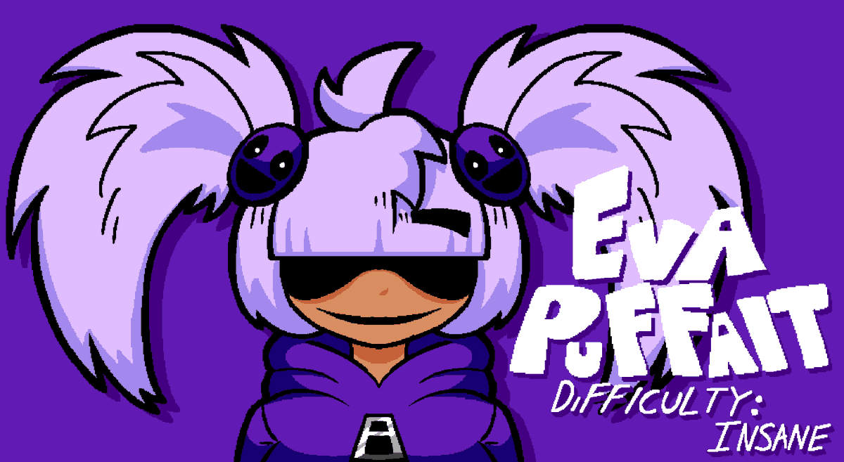 HeyGabbereva's tweet photo. My Frickbears sona
Say hi to Eva Puffait

they totally don't like a certain purple animatronic hoax

#frickbears3 https://t.co/V7dU4jHnx8