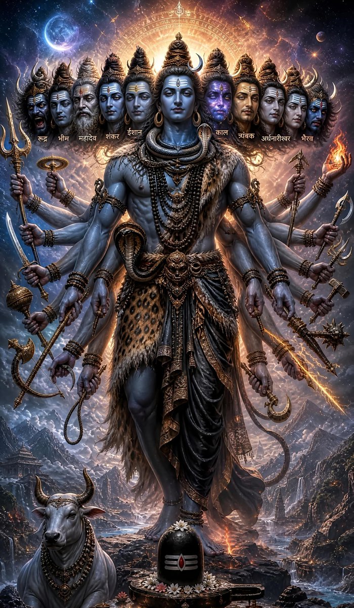 AviRaaz007's tweet photo. ॐ नमः शिवाय 🔱
यदि आप भी महादेव के भक्त हैं, तो कमेंट में "हर हर महादेव" अवश्य लिखें और इस दिव्य दर्शन को अपने प्रियजनों के साथ साझा करें।

#HarHarMahadev #Mahadev #LordShiva #OmNamahShivaya #Shiva #Bholenath #ShivShakti #SanatanDharma #Hinduism #Divine #Spiritual #ShivBhakti https://t.co/sxQKYHOO4z