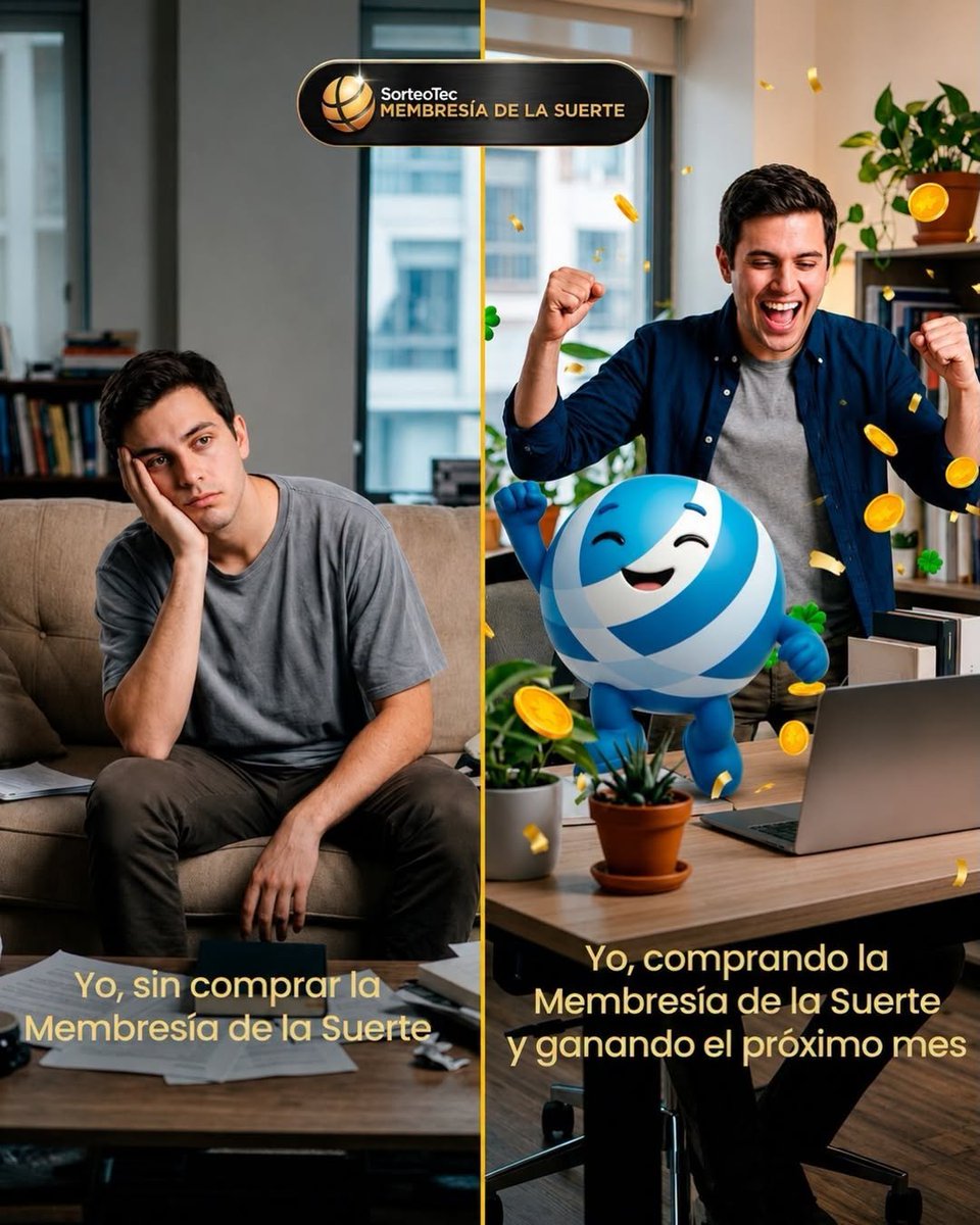 SorteosTec's tweet photo. La diferencia entre imaginarlo y vivirlo puede ser una decisión. 🍀
Con la Membresía de la Suerte, participas automáticamente en los sorteos incluidos mientras tu membresía esté activa.
🎟️ Hoy puede ser el comienzo de tu próxima gran historia.
#MembresíaDeLaSuerte #SorteosTec #LaSuerteEmpiezaContigo #GanarEsPosible