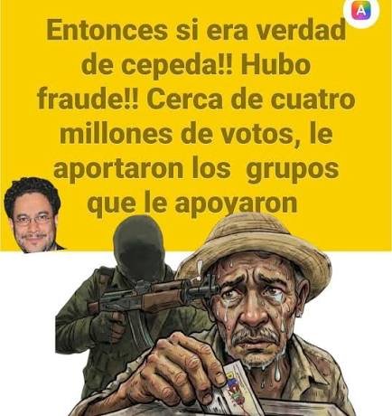 MarlowRamirez's tweet photo. @Danielmunozgo1 Cuéntenos también sobre este flagelo que se presento en Colombia en las pasadas elecciones de las cuales hay denuncia y hay pruebas reales del asunto, no la palabrería de un guionista donde todos sus héroes son delincuentes, la palabra de alias primera linea no convence mucho https://t.co/Ebqt64NIQA