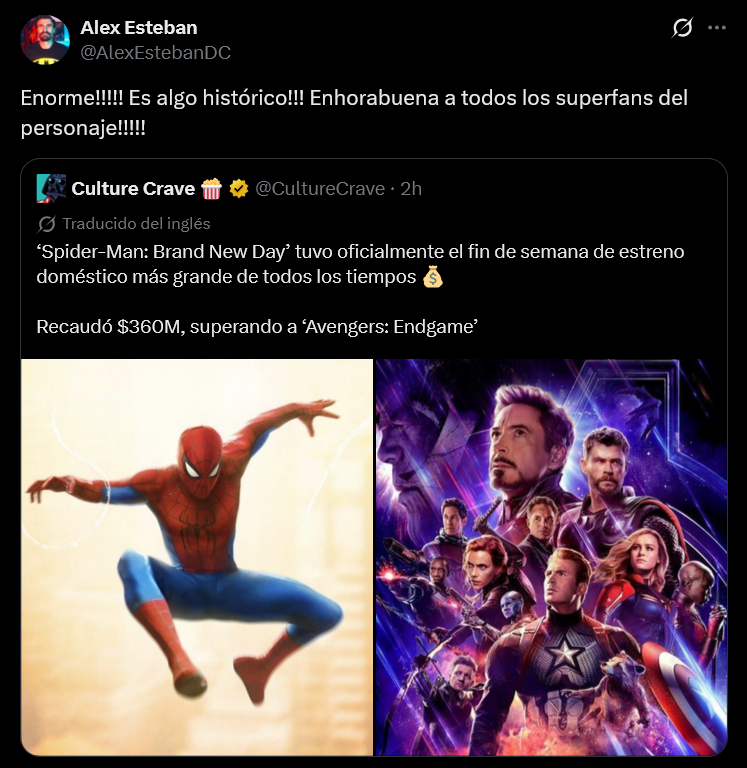MutenroiRd's tweet photo. Dios, Marvel lo tiene bailando desde hace años. 40 añitos tiene la criatura.

¿En qué momento este personaje se volvió tan patético? https://t.co/748yQVOYRy