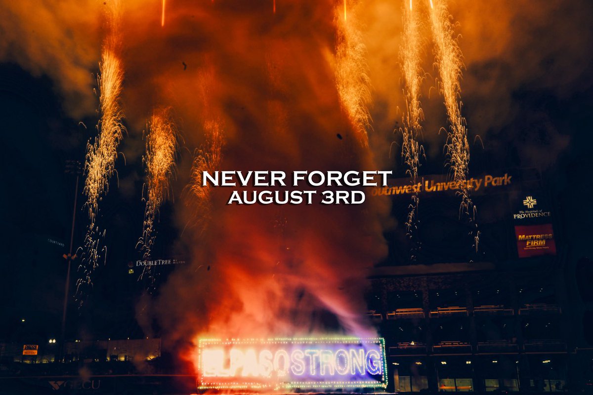 epchihuahuas's tweet photo. Today, we remember.
On this August 3, we honor the lives taken, stand with the survivors, and hold close the families forever impacted. We remain grateful for the strength, compassion, and resilience that continue to define our community.
#ElPasoStrong https://t.co/63cYDAZr1R