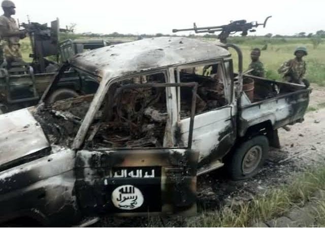 DefenseNigeria's tweet photo. Who remembers the Wall Street Journals fake report that the Nigerian Air Force paid bandits $50,000 in exchange for 12.7mm Dushka machine guns, citing fears it could be used to bring down President Buhari's Presidential jet whenever he visited Katsina.

This was a Soviet-era machine gun mounted on pickup trucks that the Nigerian Air Force routinely destroyed in airstrikes with ease.

Despite how impluaible the claim was, that a 12.7mm machine gun, with an effective range of roughly 5,000 feet, could bring down an aircraft cruising at 40,000 feet and traveling at over 500 mph, the report gained widespread traction.

It was a bizarre episode in which an American publication renowned for its business reporting and financial market coverage engaged in what was a baseless and illogical propaganda campaign against the Nigerian Air Force.