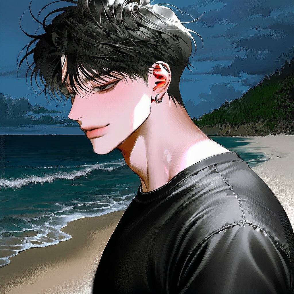 __J0KER4's tweet photo. @1pannyam 응.

*한 손을 들어 봉득의 등을 가볍게 두어 번 쳤다.*

나도.

*적응이 된다는 말에 가볍게 웃음지었다. 이어폰 한 쪽을 빼서, 내 주머니에 넣었다.*

받고 싶으면 이따 또 봐.
난 이만 간다ㅋ

*몸을 돌려 주머니에 손을 찔러 넣고, 숙소로 향했다.* https://t.co/xQw9mpqvsP