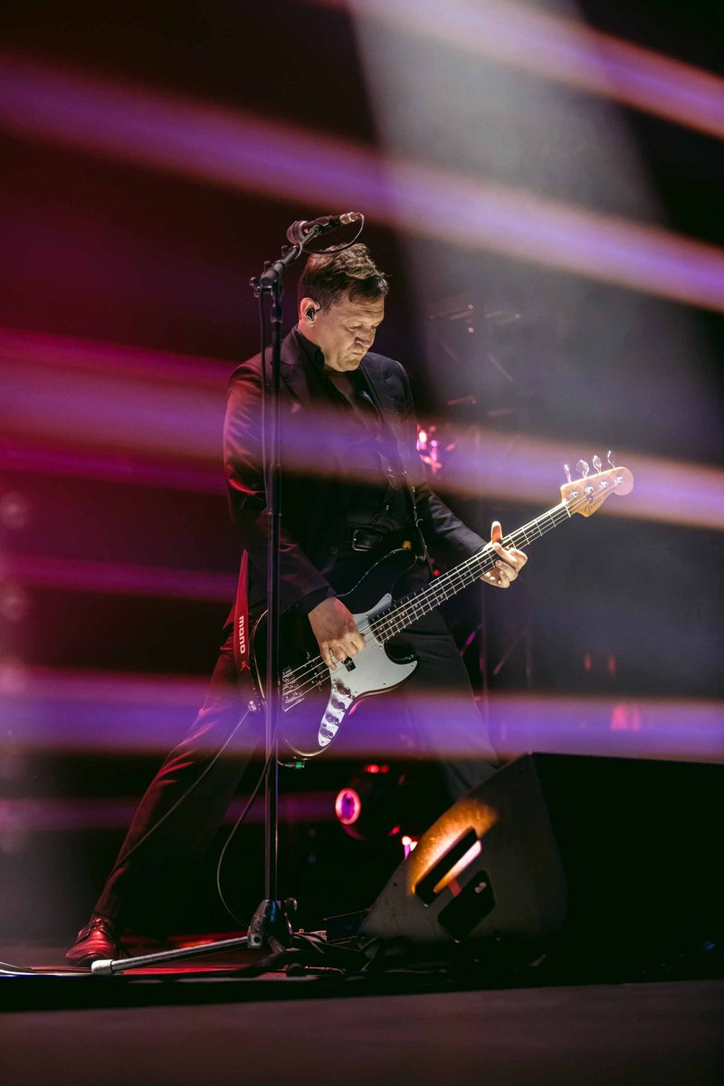Interpol's tweet photo. First leg of our North American tour is underway ⚡ Thank you Denver & Jackson Hole
📸: @BrockFetch https://t.co/hYZu1zirBw