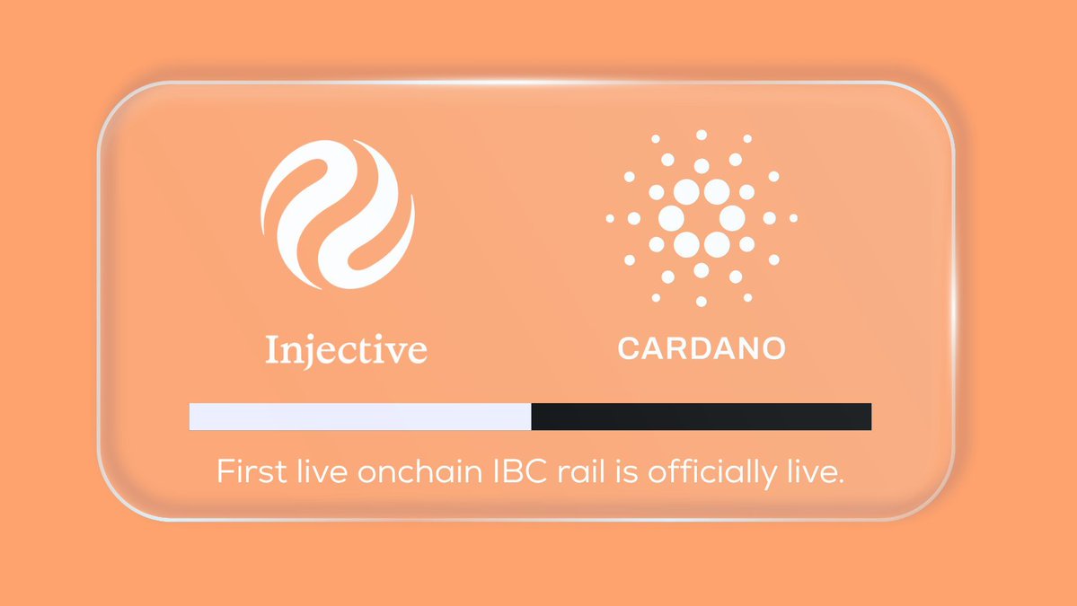 MustafaCryptoX's tweet photo. 🚨 عاجل

الجسر الأول الحقيقي على السلسلة (On-Chain) بين Injective وCardano أصبح متاحًا الآن على شبكة الاختبار (Testnet).

🌉 خطوة قد تعزز التكامل بين النظامين وتفتح الباب أمام نقل الأصول والتطبيقات اللامركزية بين الشبكتين.

امل أن لا يكون فيه ثقرات لهكر https://t.co/sAPQPBejpm
