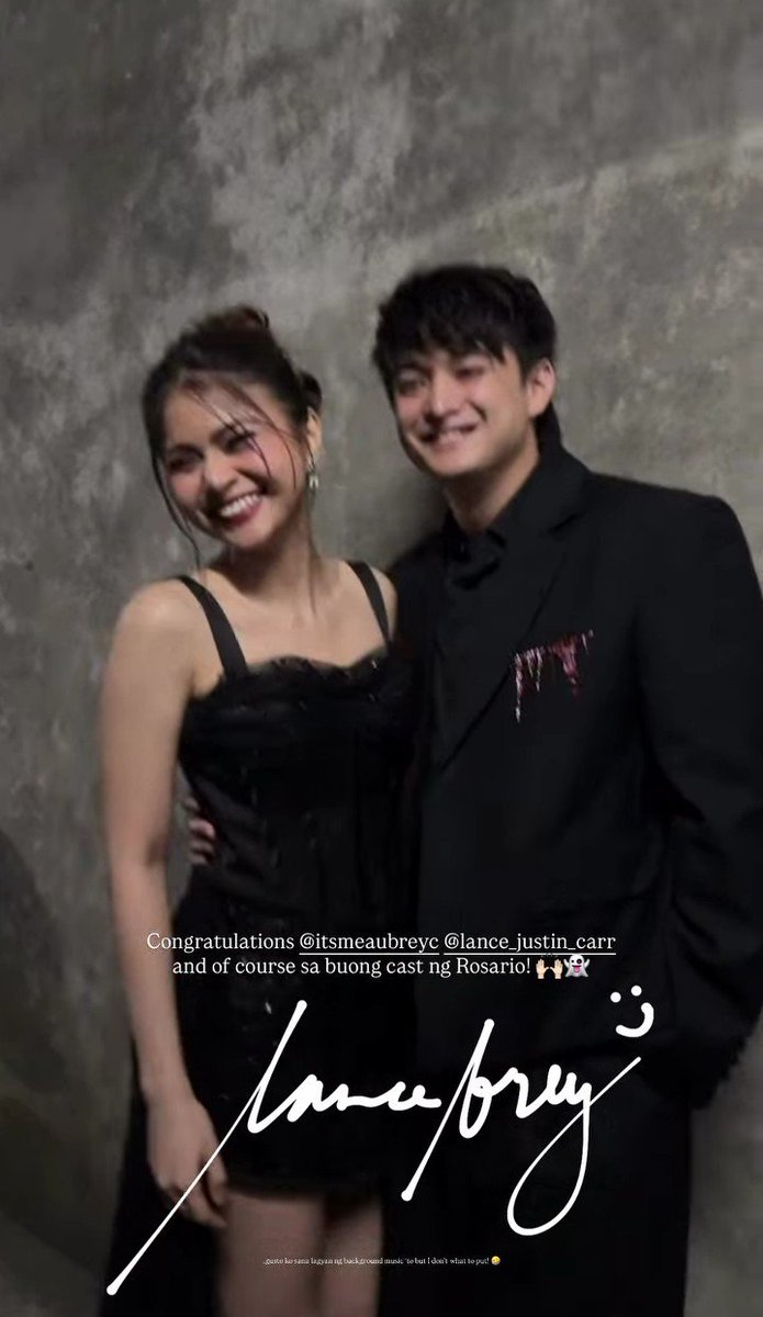 jamelaguims28's tweet photo. LanceBrey 🤍✨ 
praying and manifesting pa na more projects and blessings pa dumating sa inyo. Rosario August 5 na👻 👻

ctto:📷RM ador
#LanceBrey
#AubreyCaraan
#LanceCarr https://t.co/LrDYGjIM1f