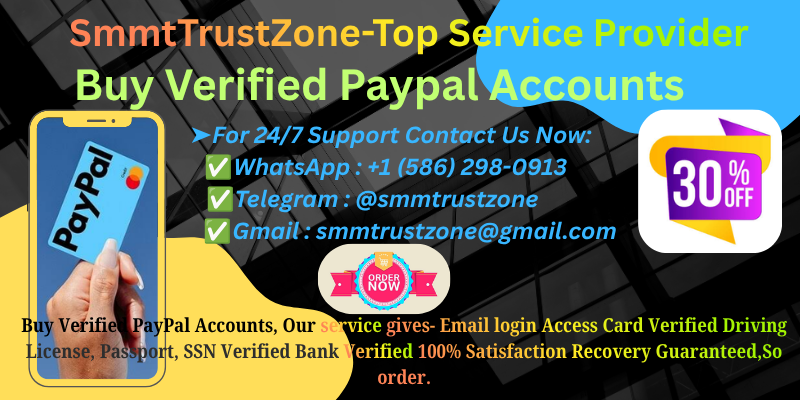 smmtrustzone507's tweet photo. Buy Verified PayPal Accounts for Secure Online Payments

Buy Verified PayPal Accounts, Our service gives- Email login Access Card Verified Driving License, Passport, SSN Verified Bank Verified 100% Satisfaction Recovery Guaranteed, So order.
✅WhatsApp : +1 (586) 298-0913
#buy https://t.co/VnpZOJvEpB