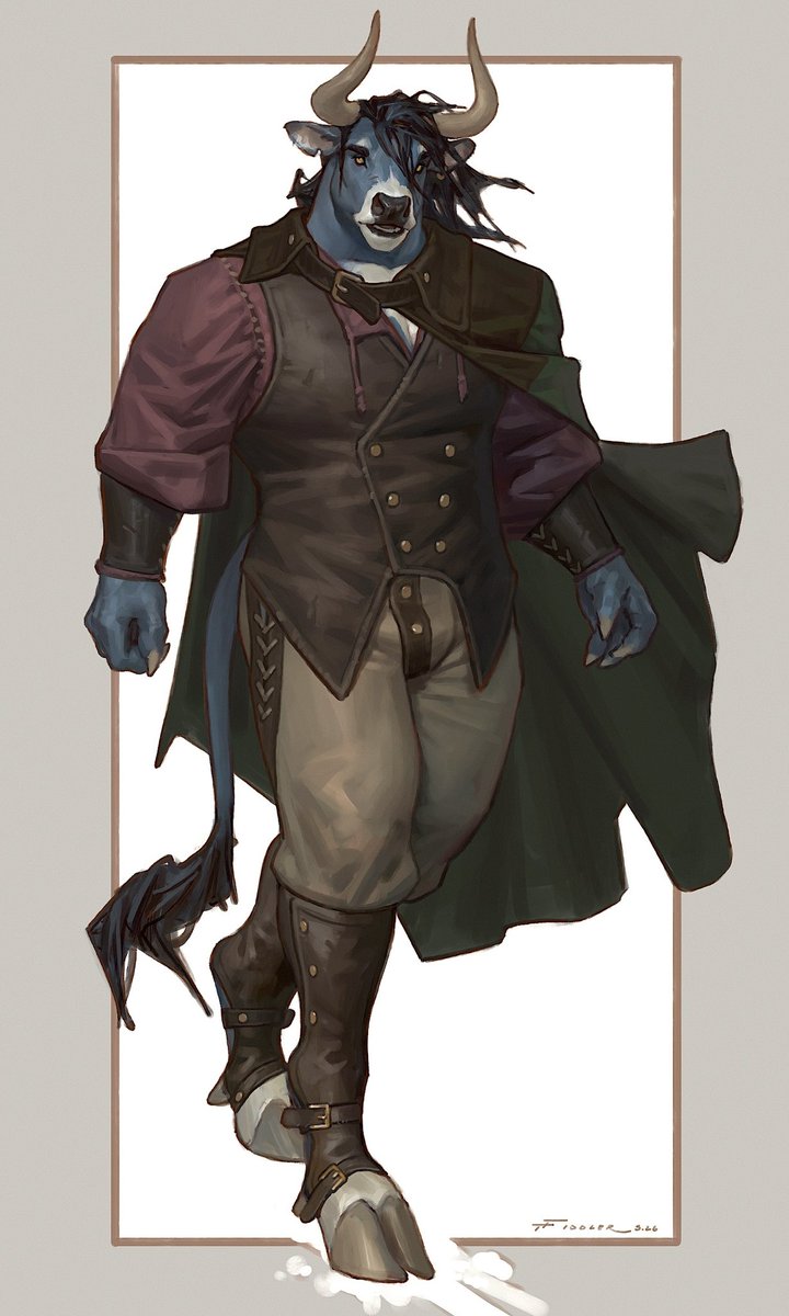 TFiddlerArt's tweet photo. Cloak 🐮✨ https://t.co/stxLSb0qGP