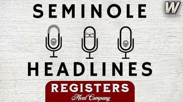 IraSchoffel's tweet photo. ATTENTION! We’re recording Seminole Headlines today because of the studio repairs happening at 93.3.

If you have Hour 2 questions for me, @JCameronShow or @Corey_Clark, please post them here by like 4 p.m. ET.

Thanks! Shout out to @RegistersSausag, @BurchOrtho &amp; @TVeloBrewing! https://t.co/z1sOjlpwZj