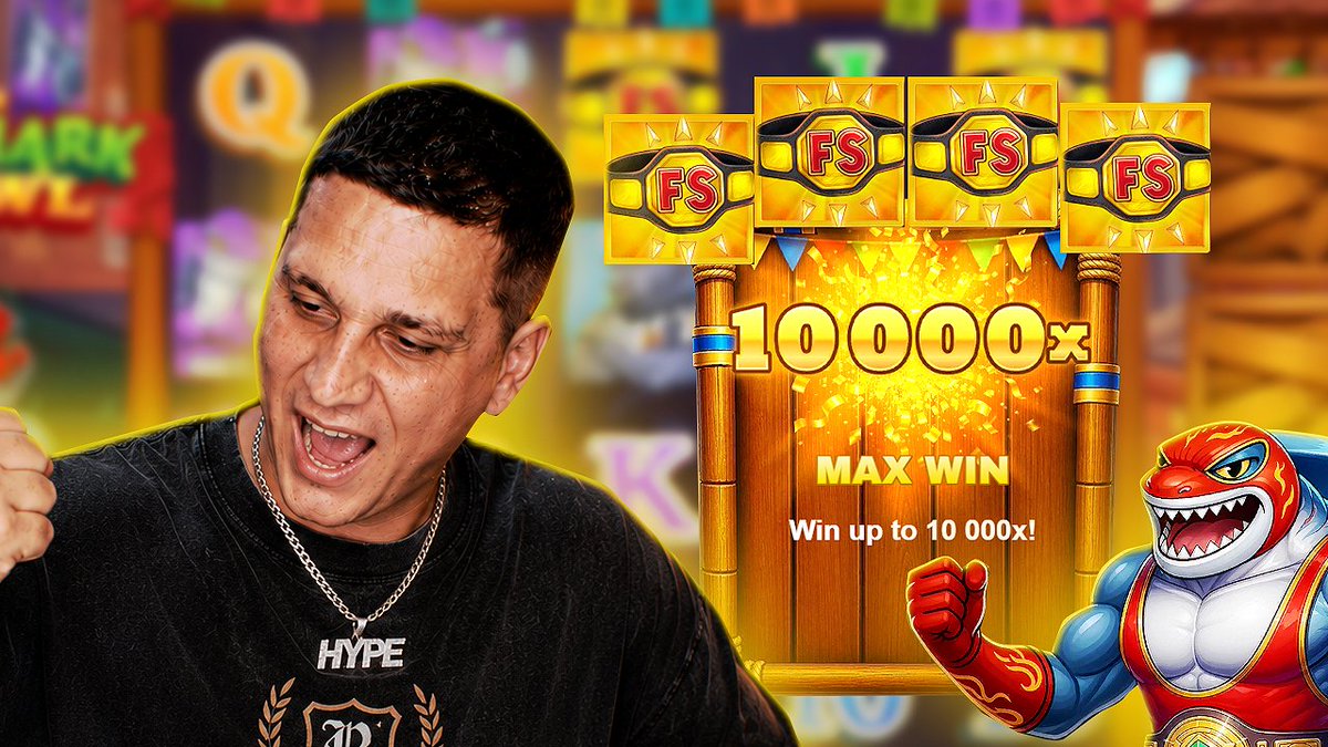 LepajeeRewards's tweet photo. 10,000X POTENTIAL?! BULLSHARK BRAWL IS WILD!

🎁 $25 GIVEAWAY 🎁

✅ Retweet & Tag 2 Friends
✅ Show some love by liking & commenting on the YouTube video (proof of watching): https://t.co/uBm1orRR7t

⏰ Winner picked in 48 hours!

Join Roobet and use Promo Code: LEPAJEE for the best referral rewards in 2026. 🚀

🎁 Claim your bonus: https://t.co/X2xbP0Fa9x

#roobet #crypto #casino #epicwin #hacksawgaming #gambling #promocode #slots #shark #bonusbuy #bigwin