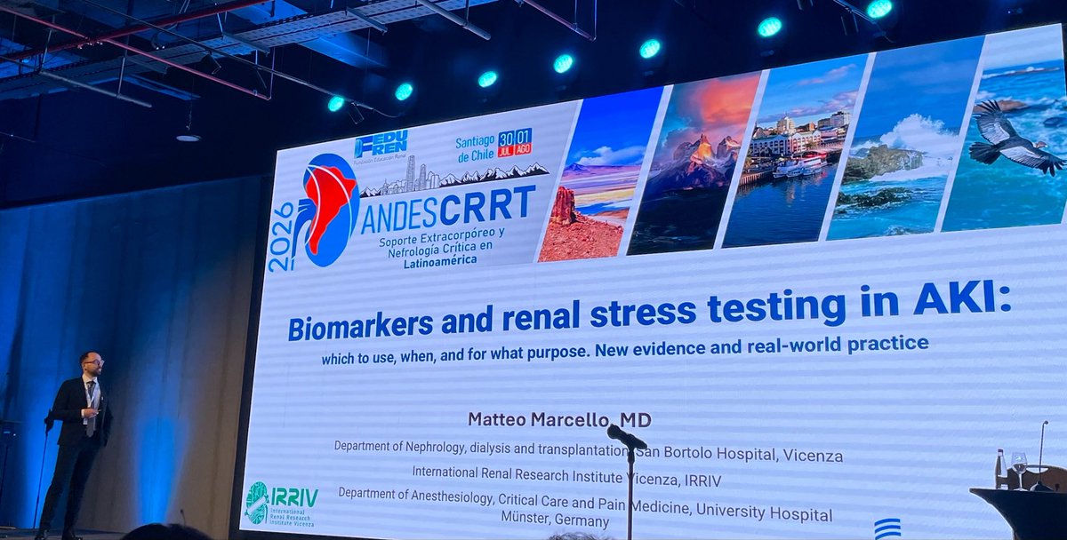 ApoloIndira's tweet photo. Excelente ponencias fueron compartidas  durante  el congreso ANDES CRRT 2026.@victorhortegac @runningkidneys @Nefrocl @javo_neyra @JonathanNefro https://t.co/XnysCwkkIO