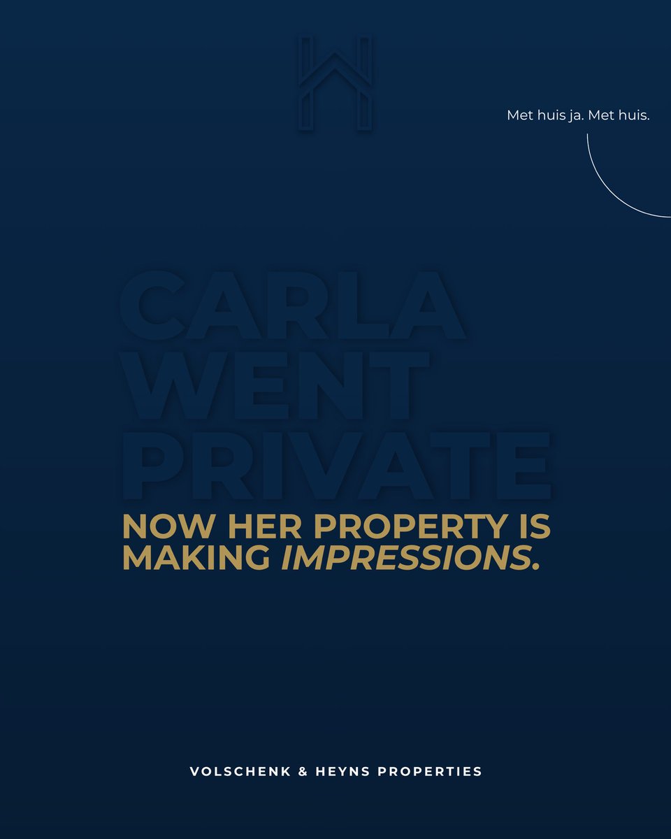 VolschenkHeyns's tweet photo. We’ve gone Private. Ironically.
Your property won’t be.
Now officially listing on Private Property for greater visibility and more qualified buyers.
#volheys #makingmoves #privateproperty #realestate #southafricaproperty https://t.co/vxFVLRmrxS