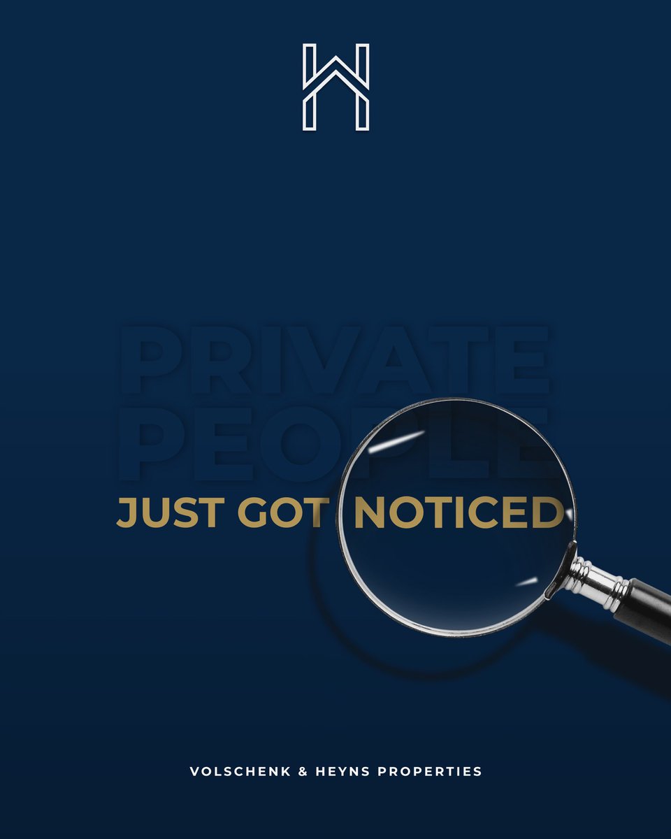 VolschenkHeyns's tweet photo. We’ve gone Private. Ironically.
Your property won’t be.
Now officially listing on Private Property for greater visibility and more qualified buyers.
#volheys #makingmoves #privateproperty #realestate #southafricaproperty https://t.co/vxFVLRmrxS