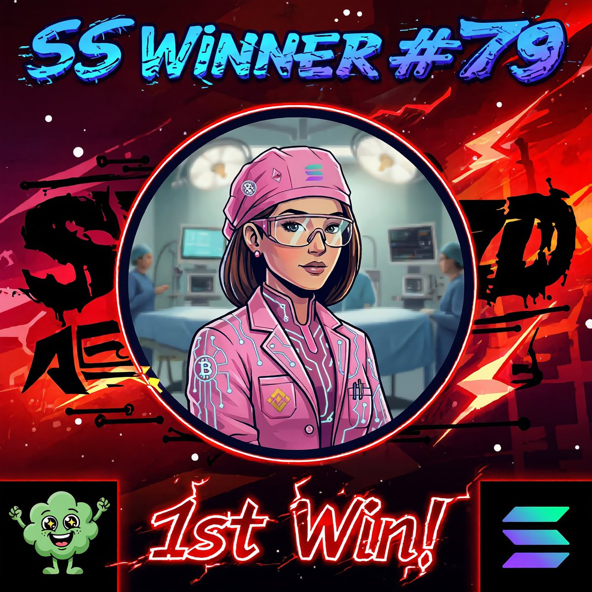 CryptoSmurf44's tweet photo. SMURF SPOTLIGHT V2 WINNER! Day 79
🔴 1st Win 🔴

Congrats to @fivo_dot_com

Winner Requirements:
✅️ Follow @fivo_dot_com
✅️ Like, RT, &amp; Comment
✅️ Tag 3 friends
✅️ Be original and authentic

EVERY 2 TIMES you win, you also win $50 in $SOL. LFGrow! 🔥 https://t.co/66ALJhUEkU