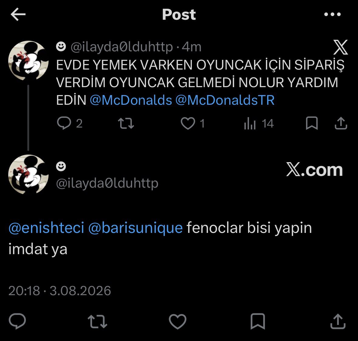 enishteci's tweet photo. bizim ise yararlik❤️ https://t.co/yRs0ddzBVs