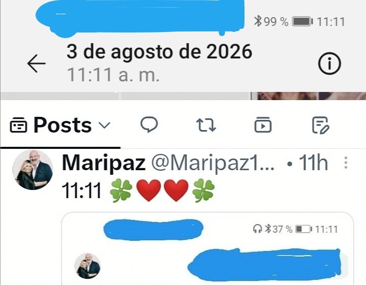Maripaz1979's tweet photo. 11:11 🍀❤️❤️☘️ https://t.co/LFNjAD9z1Q