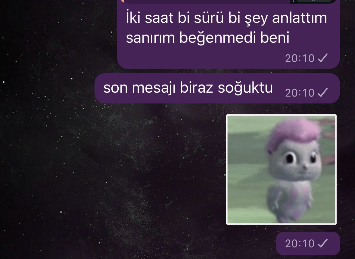 aysuukrl's tweet photo. az önce yanlışlıkla üniversitemle ilgili bilgi almak isteyen tanımadığım birine kaygılı bağlandım deliriyo muyum https://t.co/zSsbKWE0cH