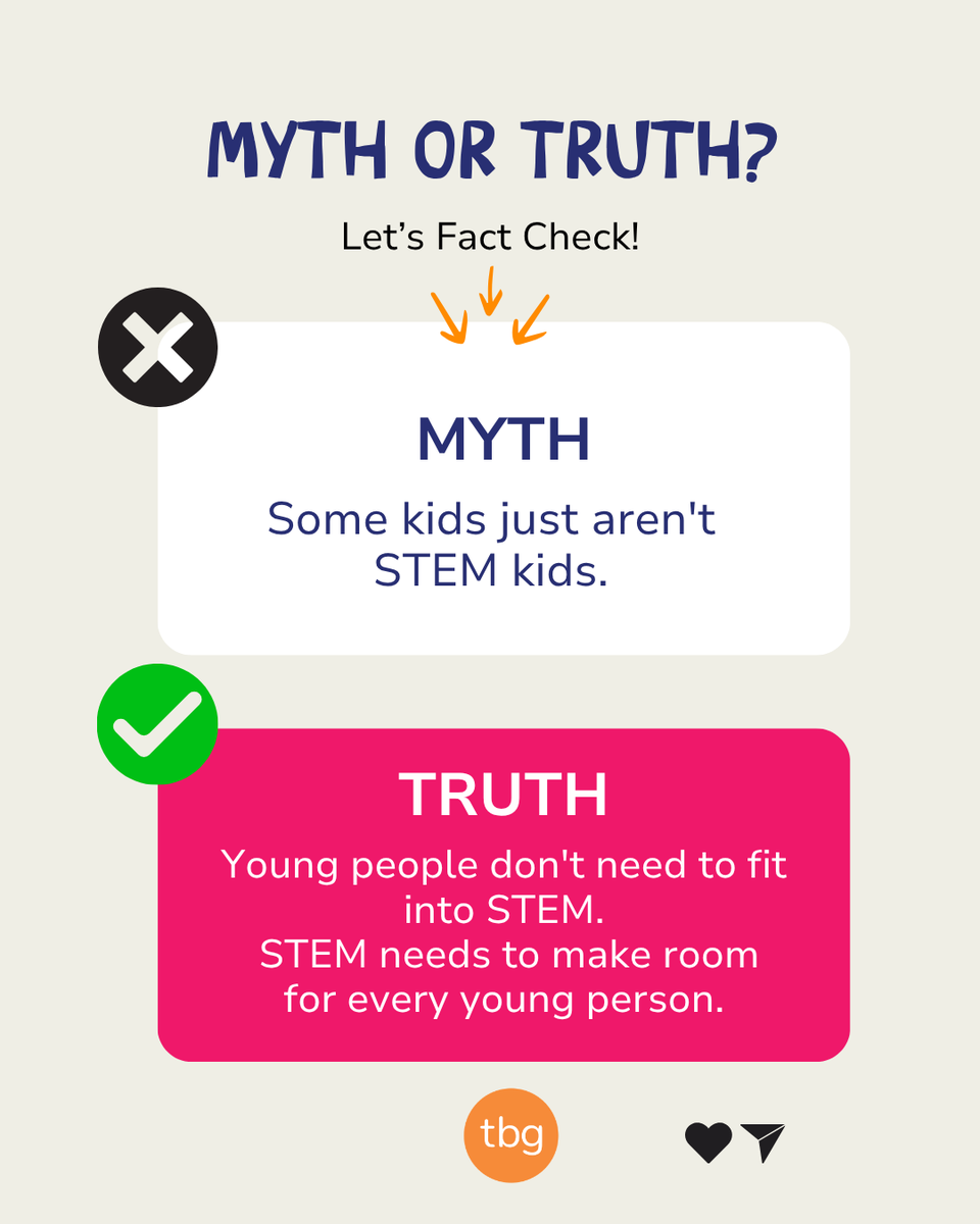 techbridgegirls's tweet photo. Talent is universal. Opportunity isn't.

We're working to change that by creating STEM experiences where girls feel seen, supported, and inspired to explore what's possible.

Learn More: https://t.co/0WLb2nJoHE

#TechbridgeGirls #GirlsInSTEM #STEMEducation #BelongingInSTEM https://t.co/Z2OjypJhYg