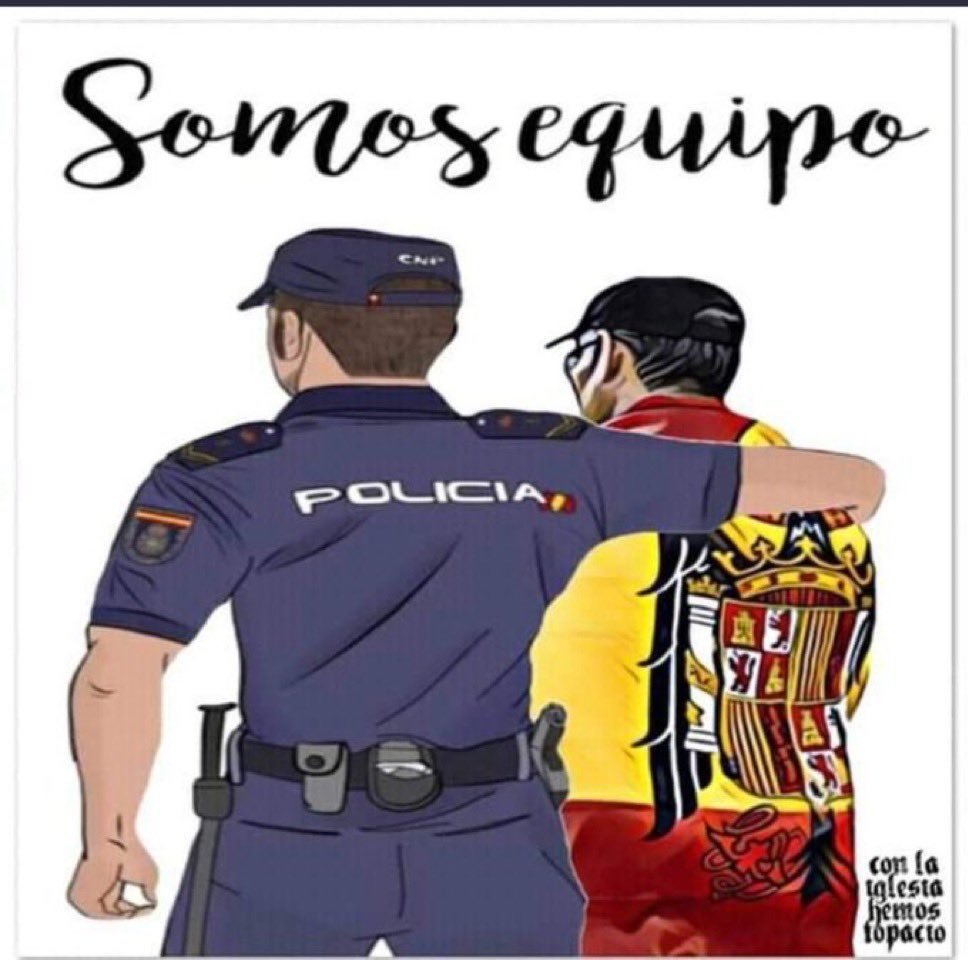 Aldiaes_2's tweet photo. @MalasLenguas_Tv La policía protege siempre a los fascistas y agitadores de extrema derecha y apalea a los manifestantes de izquierda, porque SON COMPAÑEROS,  ¡¡COÑO!!
mayoritariamente. https://t.co/WUqu0HK53t