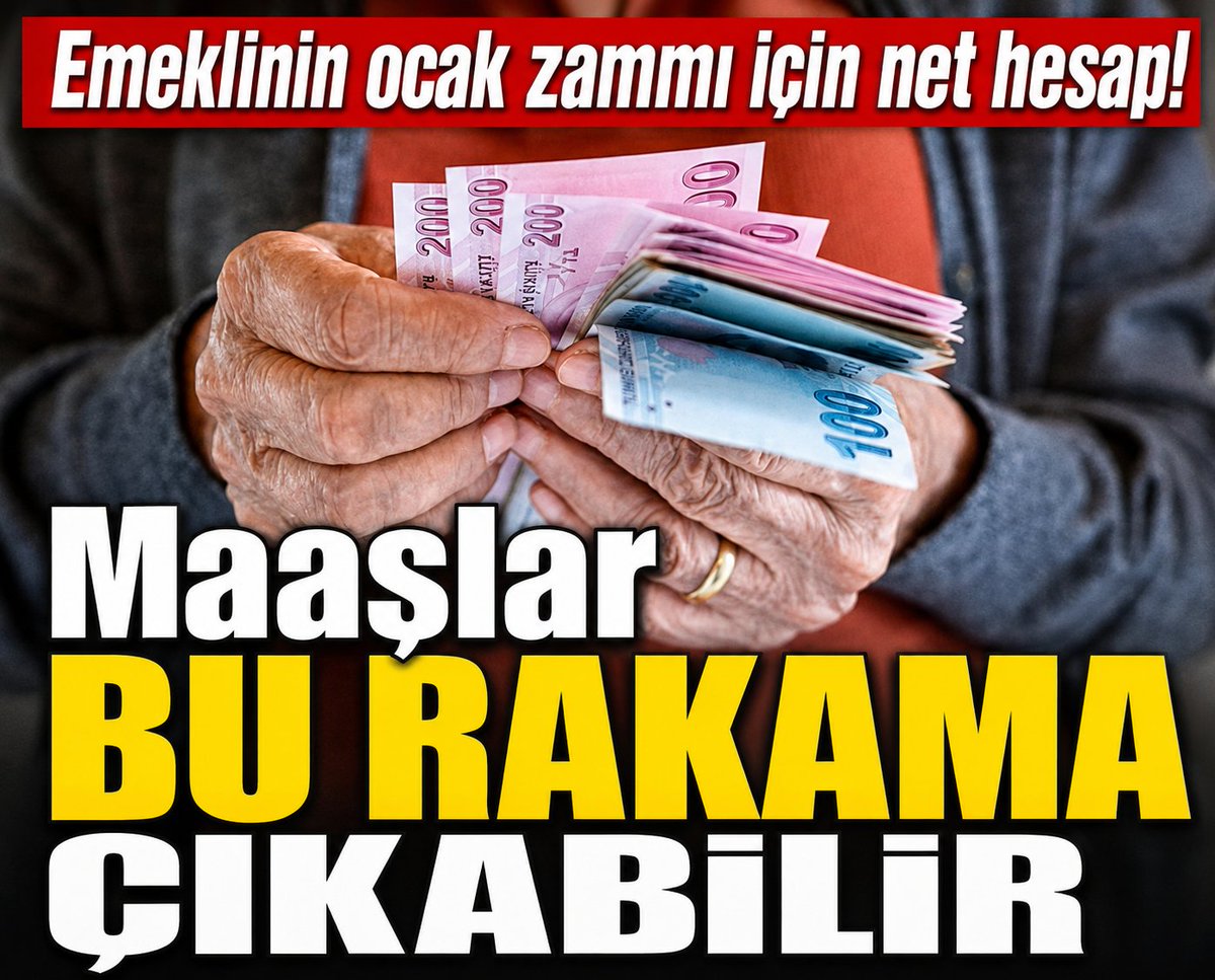 helal_platform's tweet photo. Emeklinin ocak zammı için net hesap! Maaşlar BU RAKAMA ÇIKABİLİR https://t.co/1ecmBngW8H https://t.co/XC7VyHhLy4