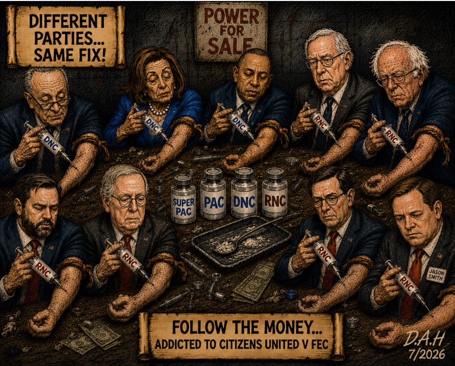 CassandraCurse_'s tweet photo. Different parties...same fix! Do you agree something needs to change?

Find more cartoons like this at https://t.co/IrZts1VqdV

#nonpartisan #politicalcommentary #politics https://t.co/sO1eYsE4YS