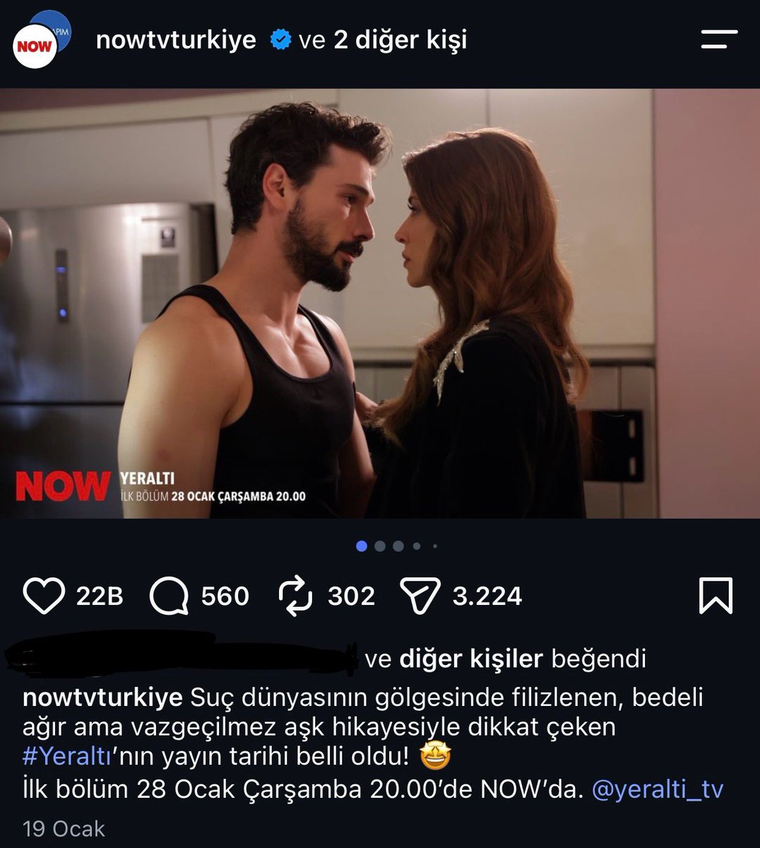 Nerminceys's tweet photo. Tanıtımlarda ve hikayenin kuruluşunda bize büyük güçlü bir aşk hikayesi vaat ettiler. Peki ekranda ne bulduk? Potansiyelinin çok gerisinde kalan, hak ettiği gibi işlenmeyen bir hikaye
#yeraltı #alcey https://t.co/q5aPyauNqq