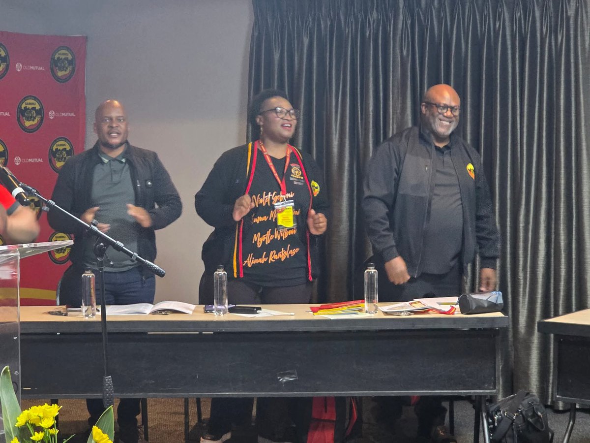 _cosatu's tweet photo. Today, #COSATU President Zingiswa Losi addressed #SAMWU National Gender Conference
#EqualPay
#GenderEquality
#GenderEquity
#ClassWar
#ClassStruggle https://t.co/LLQazzc7nv