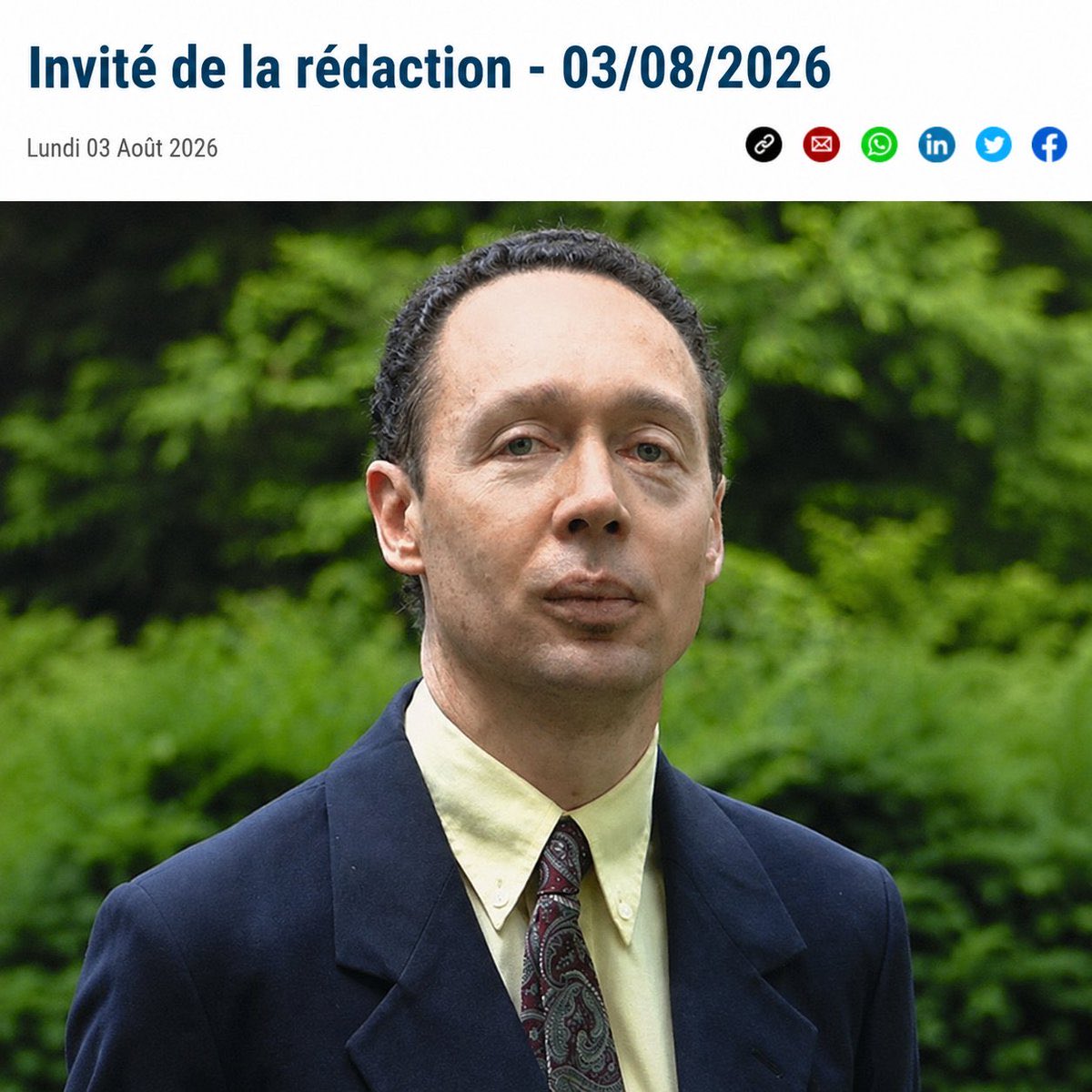 PolicyCenterNS's tweet photo. 🗞️ #INTHEPRESS

🎙️ Notre Senior Fellow, Francis Perrin, est intervenu ce matin sur @medi1radio pour décrypter la dernière réunion des sept pays de l’#OPEP+.

👉 Écoutez son intervention : https://t.co/iks1ML08RZ https://t.co/ufBzZAiq6D